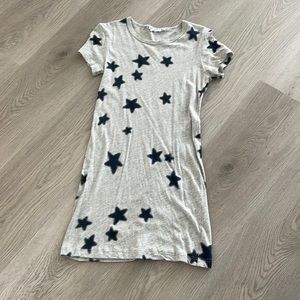 Pam & Gela Star Print Tee Shirt Dress